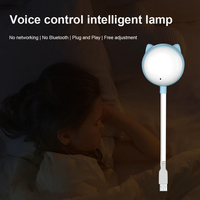 SMART AMBIENT LIGHT Voice Control Cute Multicolor Changing RGB for Children Room £6.89 PicClick UK