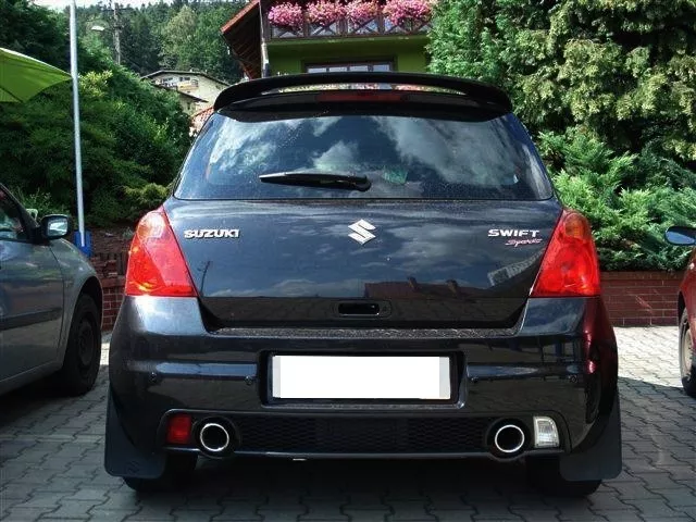 Inox le Sport Échappement Duplex pour Suzuki Swift Sport Depuis 2012 Fz NZ 100mm