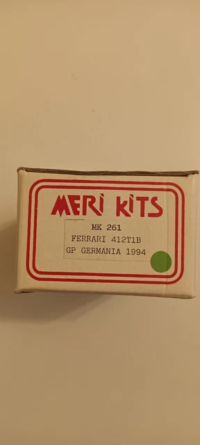 Kit Maquette Meri Kits 1/43 – Tyrrell 019 F1 Monaco 1990, White Metal