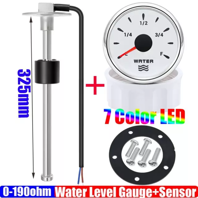 Water Level Gauge Sensor Stainless Steel Durable Light Waterproof Tank Parts