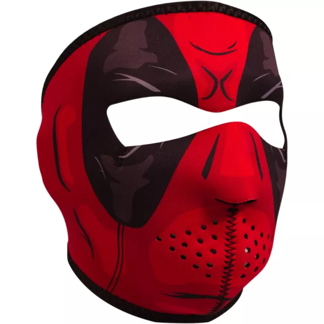 Zan Headgear Neoprene Full-Face Mask (Red Dawn - Red)