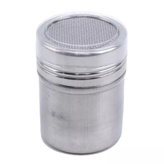 Stainless Steel Icing Sugar Cocoa Coffee Shaker Flour Duster Chocolate Powder Y2