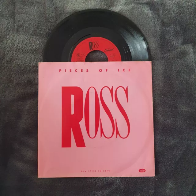 Diana Ross, Pieces of Ice, 7" vinyl single german, wie neu