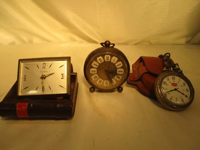 3-Orologio Vintage Tavolo-Germania-Seth Thomas-Rt66-Non Funzionante-Spedizione Inferiore 48 Stato
