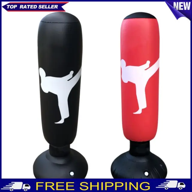 Inflatable Boxing Bag PVC Fight Column Punching Bag Fitness Stress Relief Tool