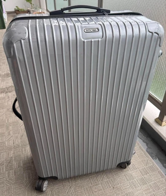 ジャンクRIMOWA SALSA 104L RIMOWA SALSA AIR 104L Red 4-Wheel Suitcase Lightweight TSA