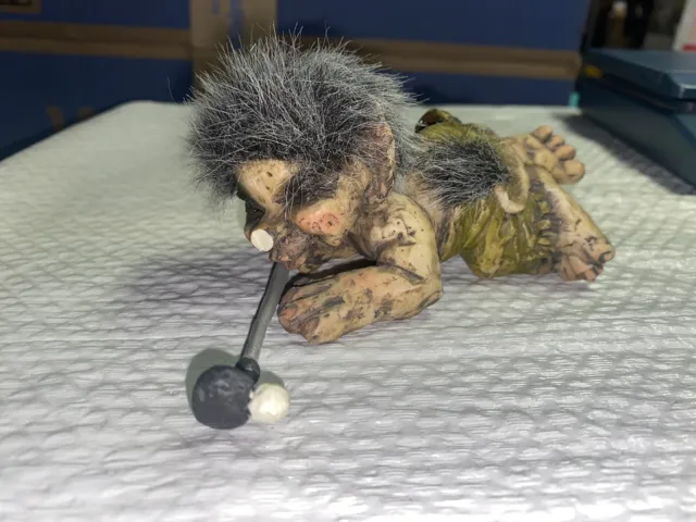 Nyform Troll Norwegian (Norway) Golf (About 5 Inches Long) 5” (Broken Nose)