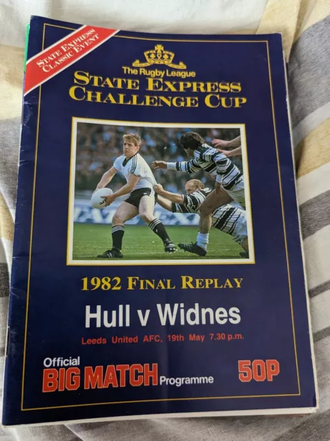 1982 Rugby League Challenge Cup Final Replay - Hull FC vs. Widnes