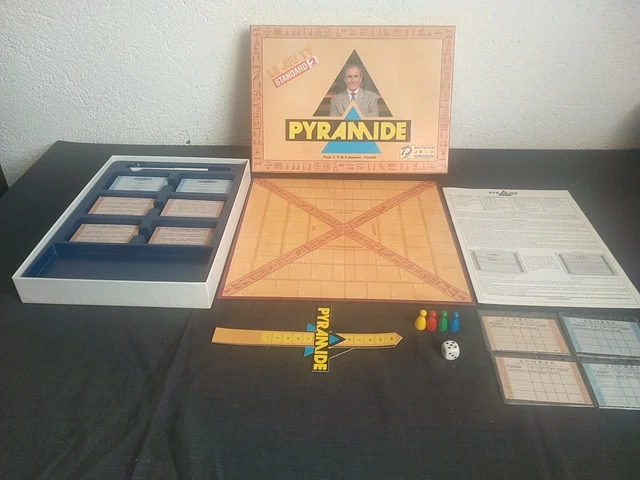 Jeu De Société Pyramide Junior Druon - Vintage 1992 - Neuf