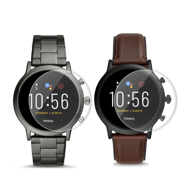 5Pcs Tempered Glass Film for Fossil Gen 5/ Fossil Carlyle HR
