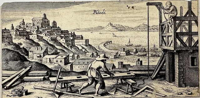 Antique Topography - Sciagraphia Cosmica - Puteoli in Italia - Paulus First