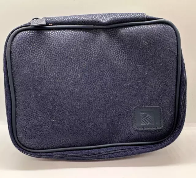 Vintage Continental Airlines Travel Amenity Toiletry Bag