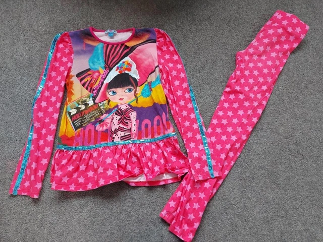 Top/Leggings Abito Da Ragazza Rosalita Senoritas Designer, 10 Anni, 140Cm