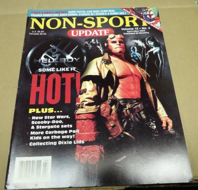 NON SPORT UPDATE Volume 15 No 2 HELLBOY cover