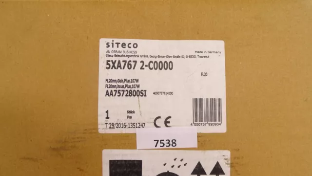 Siteco Support de Montage 5XA767000010 Gris Accessoire Acier 2