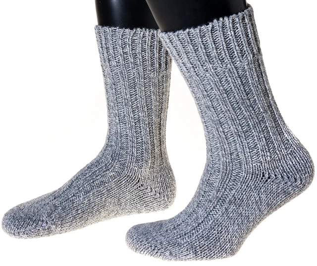 Chaussettes 100% Laine De Mouton épaisse - Fabriquées En Allemagne - Taille Au Choix