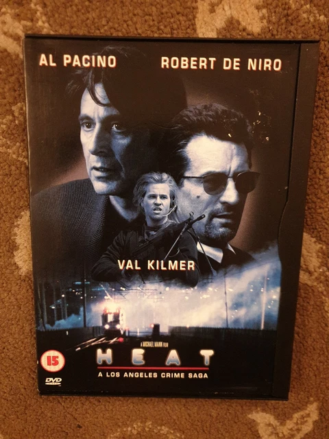 HEAT DVD AL Pacino Robert De Niro Val Kilmer £2.84 - PicClick UK
