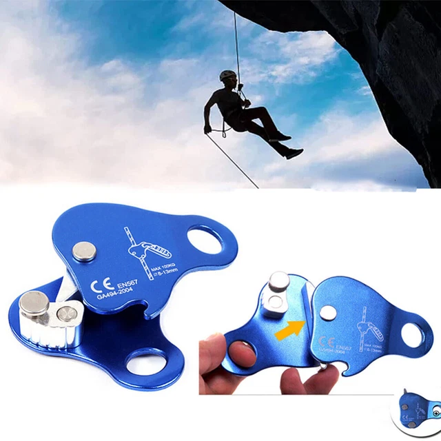 Self Locking Rope Ascender EVTSCAN Self Locking Climbing Rope Grab ...