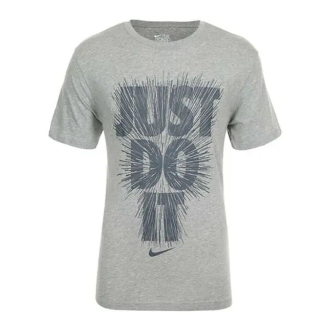 T-shirt uomo Nike Abbigliamento Just Do It logo top - grigio - nuova