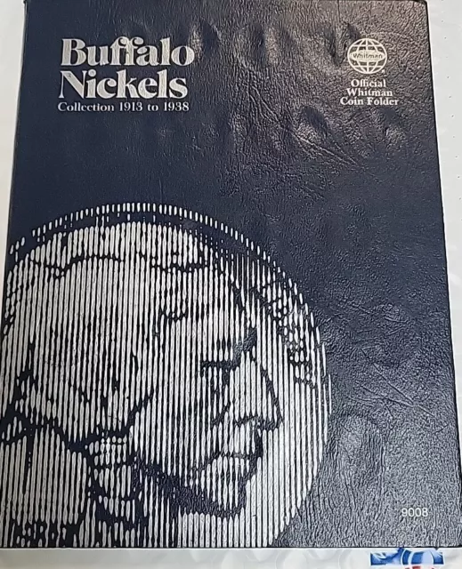 Buffalo Nickel Complete Set Collection Nickels Lot 1913-1938 WM Album G-XF C467