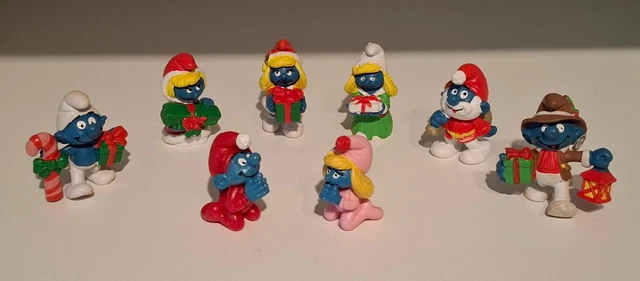 LOT DE 12 Figurines Schtroumpfs Smurfs Pitufos Rare New EUR 34,80