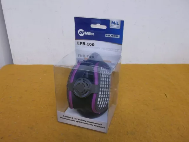 New In Box Miller Welding Particle Protection Lpr-100 Ml00895 Medium / Large
