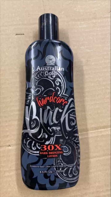 Australian Gold Hardcore Black - 30x Hardcore Black 30 x Tanning Bed Lotion