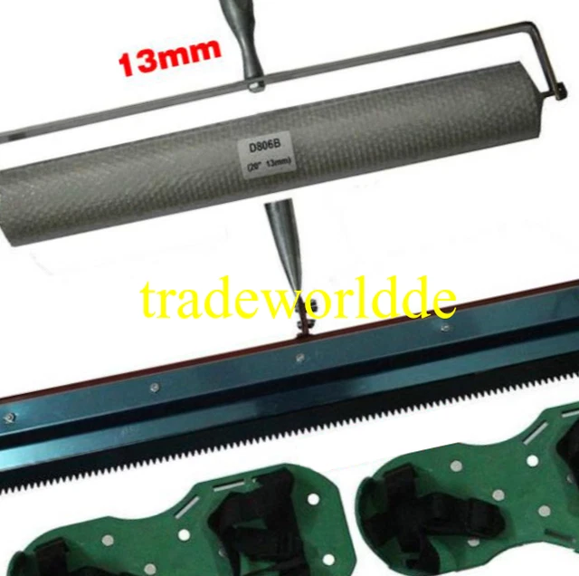 Kit de herramientas autonivelación de cemento suelo epoxi rodillo de color hoja pico nuevo