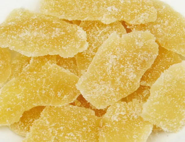 Dried Crystallized Ginger, Sliced -SUPER HEALTHY