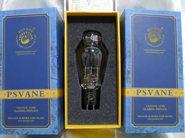 2pcs Matched PSVANE WE300B Western Electric 1:1 Replica Vacuum Tube 300B