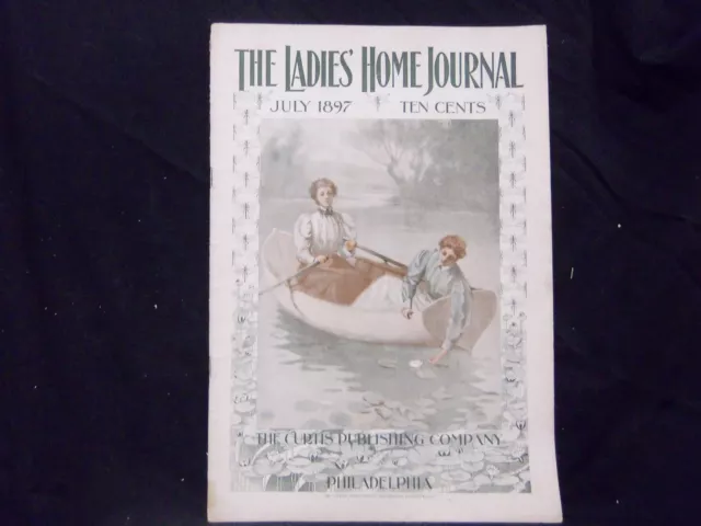 1897 July Ladies' Home Journal Magazine - Great Illustrations & Ads - St 1568