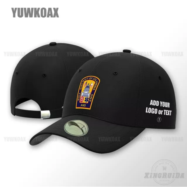 District of Columbia Fire Dept Unisex Baseball Cap Dad Hat Golf Hats for Men Cap