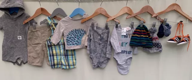 Baby boys bundle of clothes age 0-3 months gap jojo maman Bebe