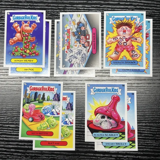 2024 Series 1 Garbage Pail Kids Kids At Play Bored Of Board Games 10 Card Set