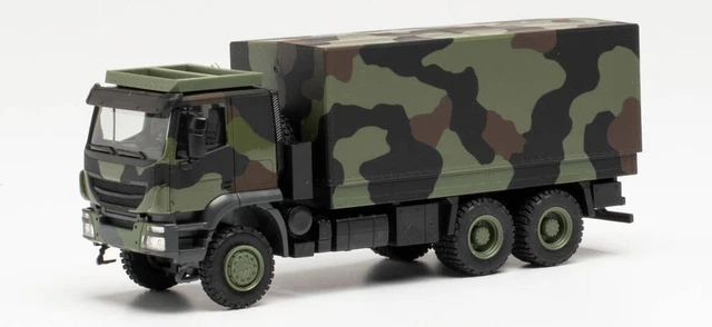 Dinky Toys - Camion Militaire 6 Wheelers Bâché Vert - Siège Non Percé - Modèle 1950