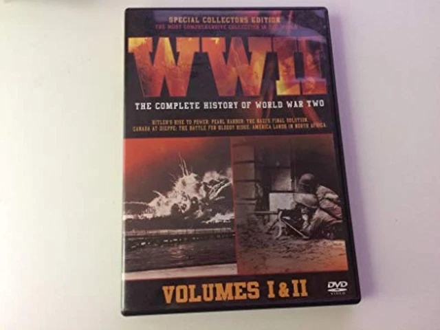 THE COMPLETE HISTORY of World War Two - Vol 1 & 2 2007 DVD Top-quality ...