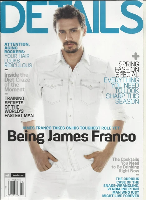 DETAILS MAGAZINE JAMES Franco Usain Bolt Training Secrets Spring