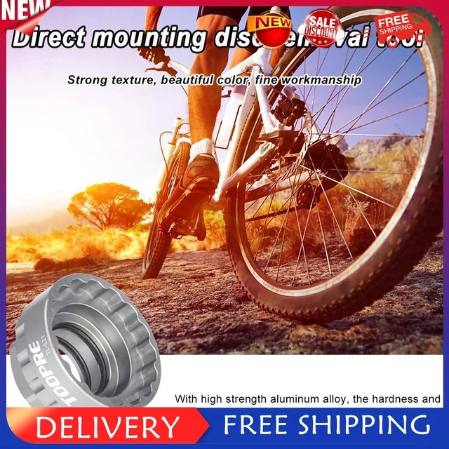 Bike Direct Mount Chainring Lock Ring Tool for M7100 M8100 M9100 (Titanium)