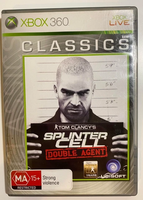 Tom Clancys Splinter Cell: Double Agent - Xbox 360 - Complete Manual Included