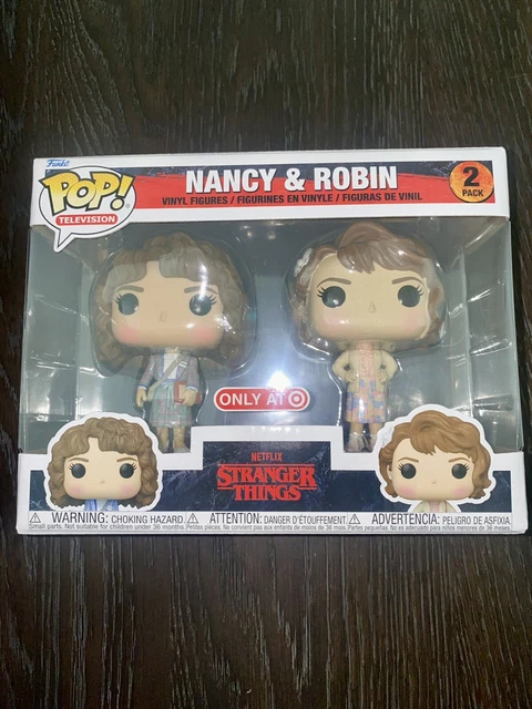 Nancy and Robin Funko POP! TV Stranger Things 2 pack Target Exclusive