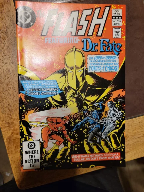 The FLASH #310 1982 DC Comics Newsstand Dr. Fate NM or better