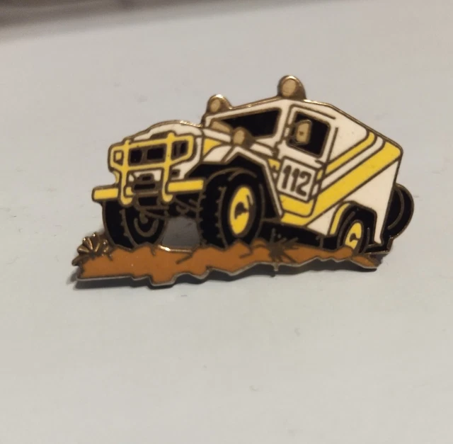 T25 Pins CITROËN ZX RALLYE RAID PARIS DAKAR 90 Tour Eiffel Vintage Lapel Pin