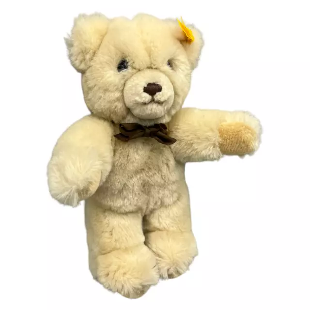 Steiff 019555 Teddybär Molly Stofftier Plüsch Kuscheltier 23cm Creme Beige Retro 2