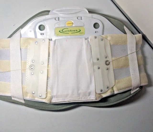 Aspen Contour CL1307C Adjustable Quickdraw Lumbar Spine Back Brace Sz XL