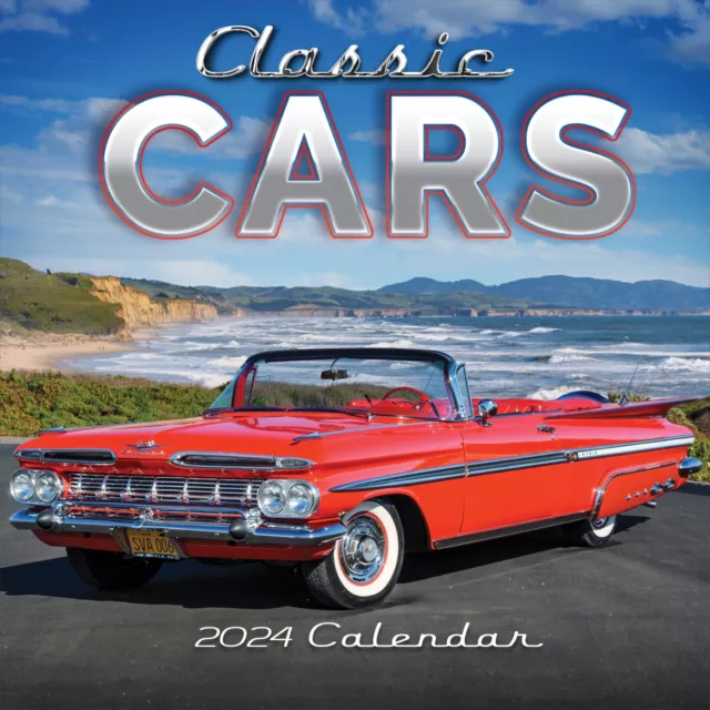 2025 CLASSIC CARS Wall Calendar 16.99 PicClick
