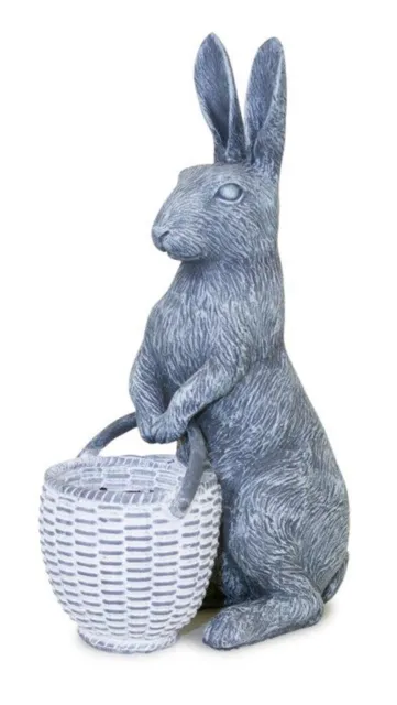International Standing Rabbit with Basket FREE SHIPPING