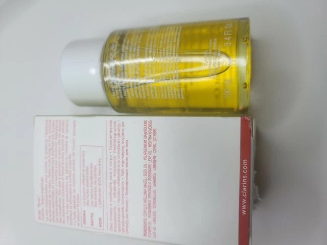 New Sealed Clarins Huile Tonic Firming Strech Marks 3.4OZ 2