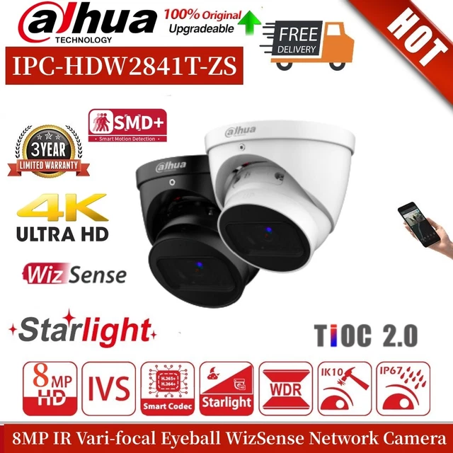 Hikvision - caméra de surveillance Bullet POE 4K 8MP, AcuSense, IR