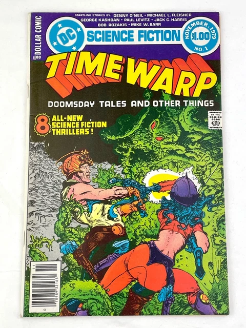 Time Warp #1 Comic Book 1979 Mike Kaluta Cover DC Comics