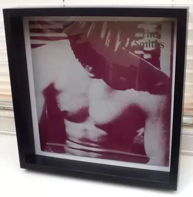 THE SMITHS : ORIGINAL DEBUT 1984 ALBUM LP RECORD SLEEVE - Mounted & Framed